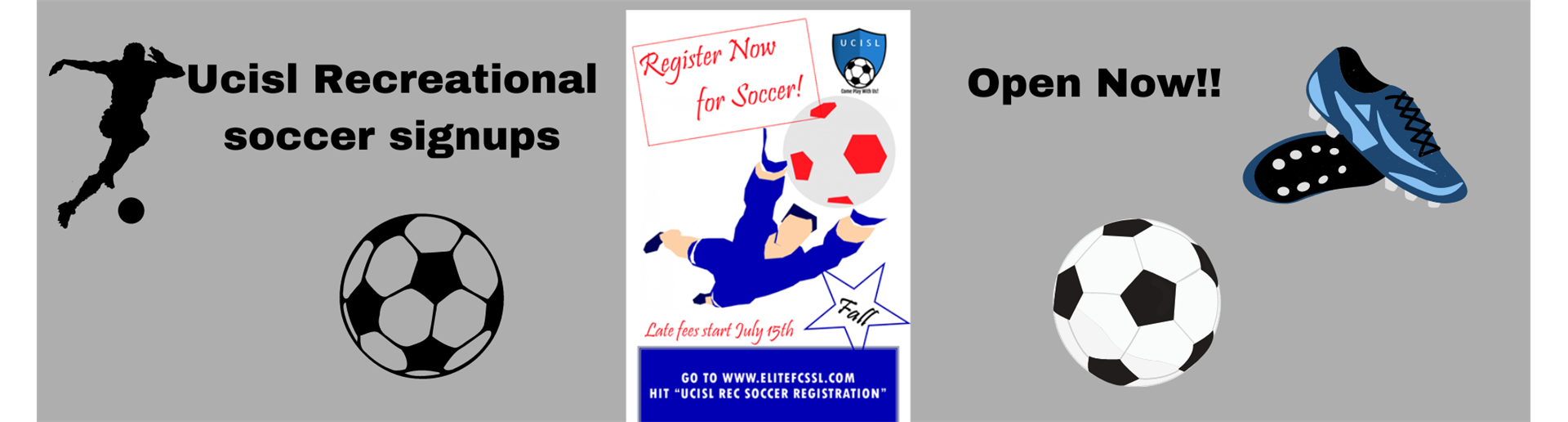 Fall 2022 Rec Soccer Signs Up are OPEN!