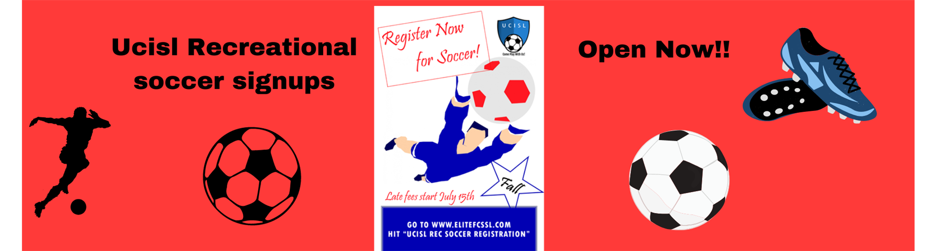Spring '23 Rec Soccer Signs Up are OPEN!