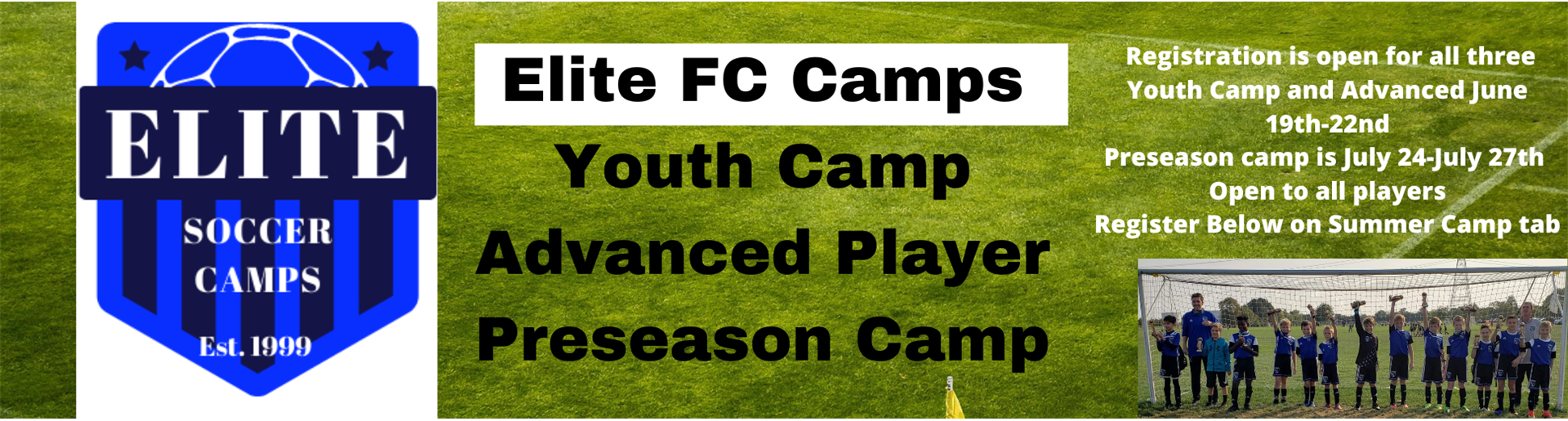Summer Camp Registration Open