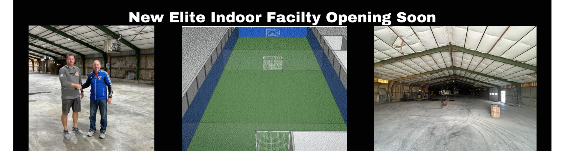 New Elite indoor Faciliity!