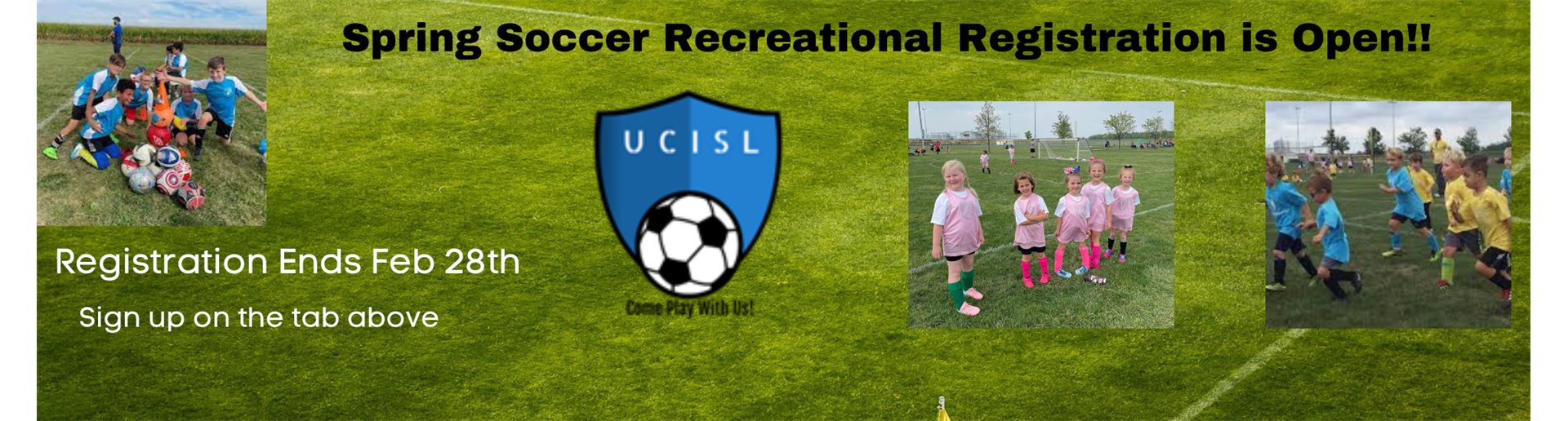 UCISL Rec Soccer Registration Open