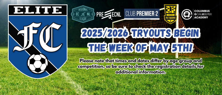 Tryout Registration for Fall 2025 is now open!
